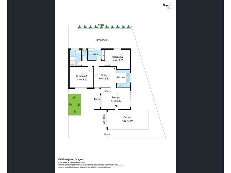 3/1 Whiting Road, St Agnes SA 5097