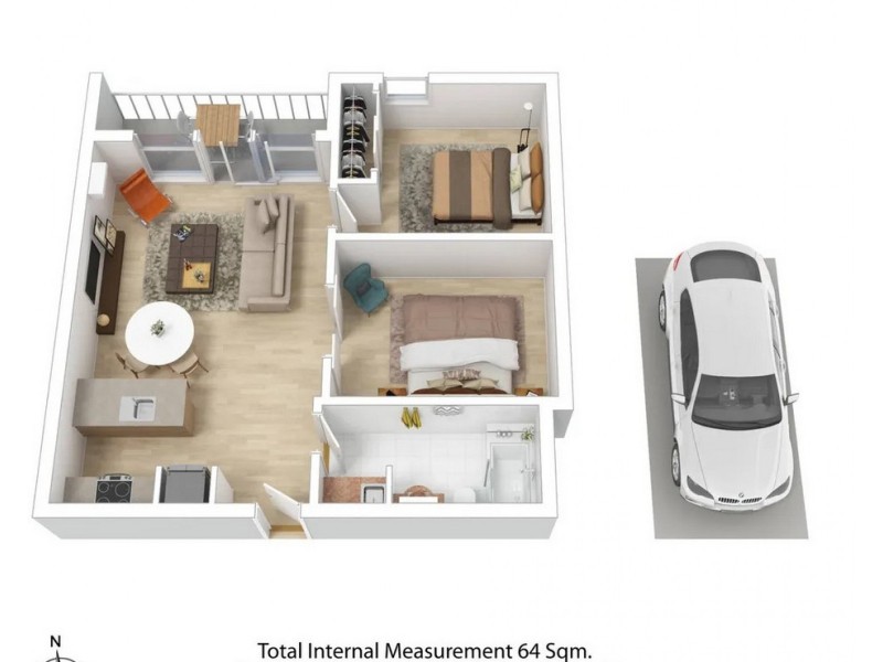 311C/60C Speakman Street, Kensington VIC 3031