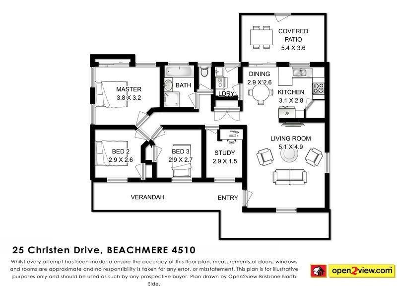 25 Christen Drive, Beachmere QLD 4510 Floorplan