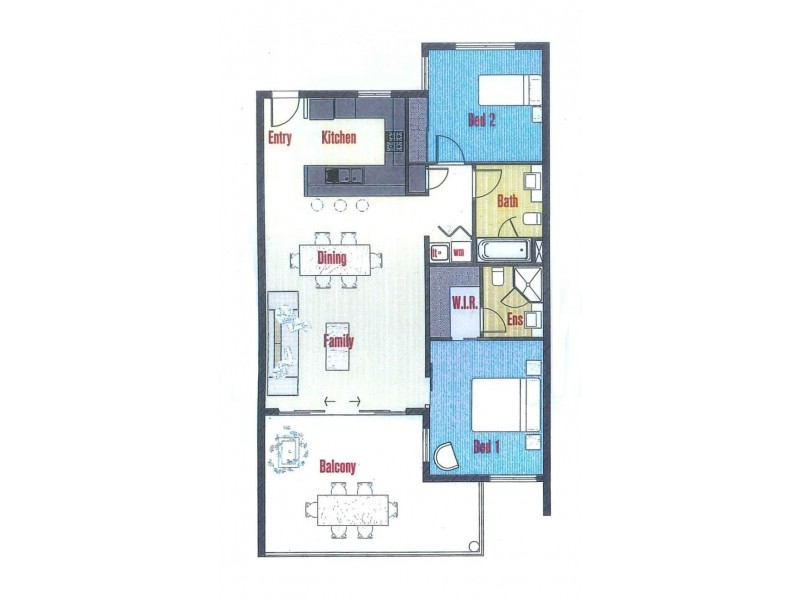 14/52 Bestman Avenue, Bongaree QLD 4507 Floorplan