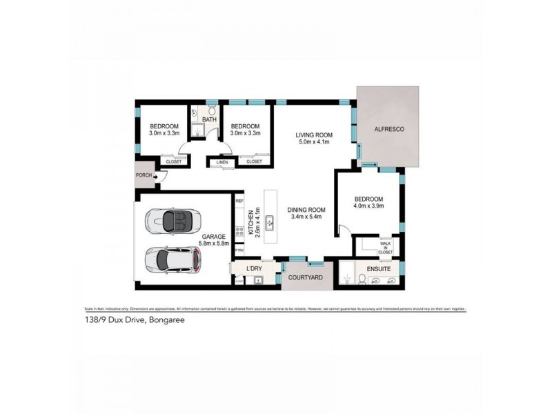 138/9 Dux Drive, Bongaree QLD 4507 Floorplan