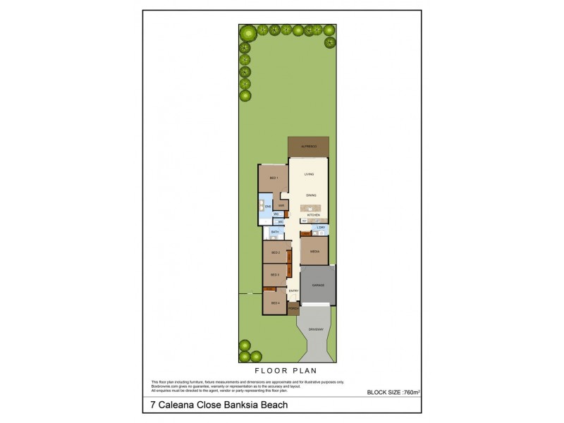 7 Caleana Close, Banksia Beach QLD 4507 Floorplan