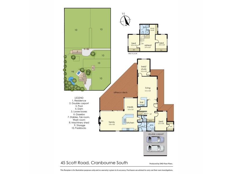 45 Scott Road, Cranbourne South VIC 3977 Floorplan