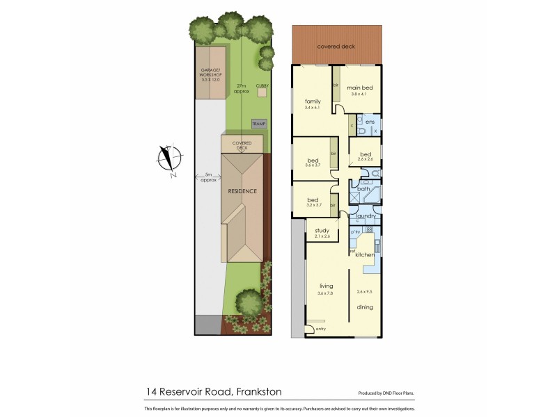 14 Reservoir Road, Frankston VIC 3199 Floorplan