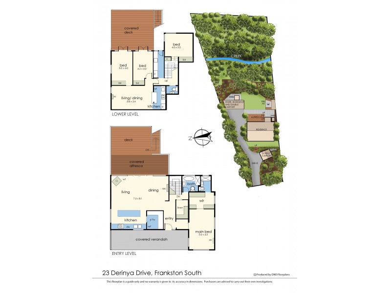 23 Derinya Drive, Frankston South VIC 3199 Floorplan