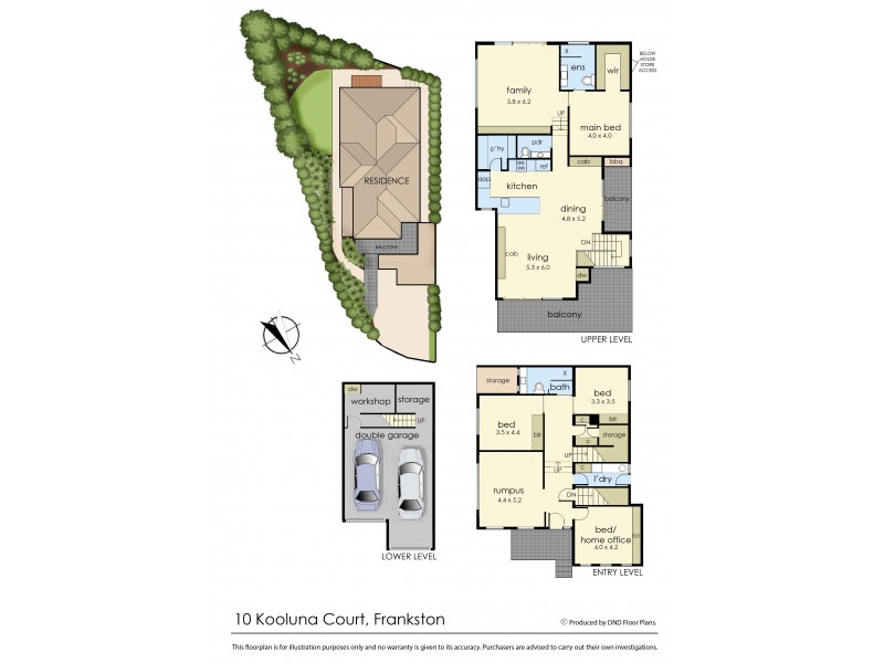 10 Kooluna Court, Frankston VIC 3199 Floorplan
