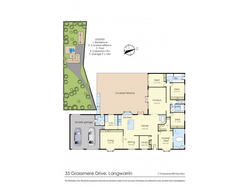 35 Grassmere Road, Langwarrin VIC 3910 Floorplan