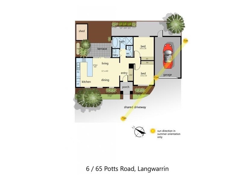 6/65 Potts Road, Langwarrin VIC 3910 Floorplan