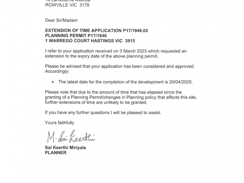 1 Warrego Court, Hastings VIC 3915