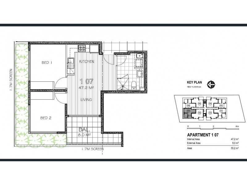 102/813 Toorak Road, Hawthorn East VIC 3123 Floorplan
