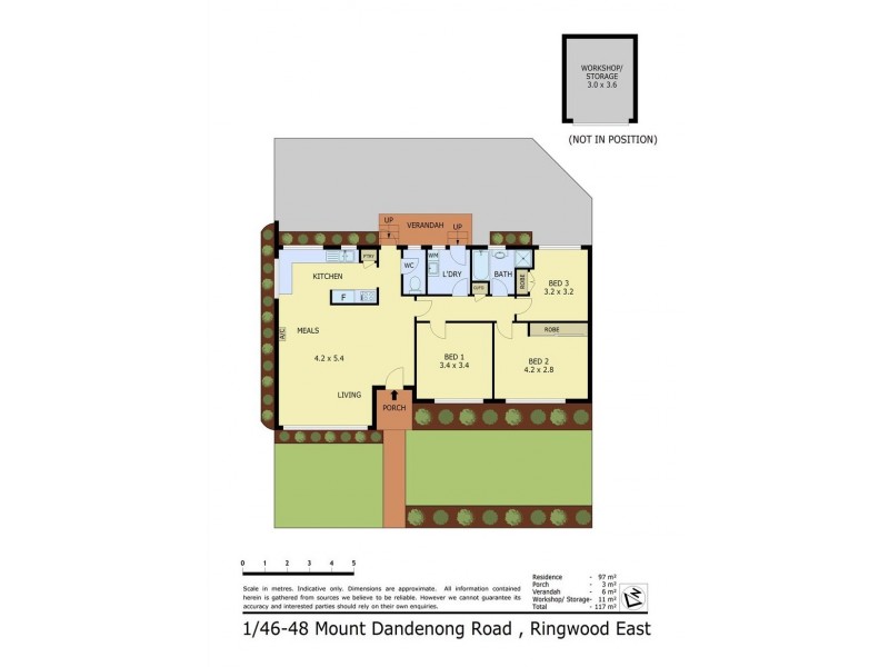 1/46-48 MT DANDENONG ROAD, Ringwood East VIC 3135 Floorplan