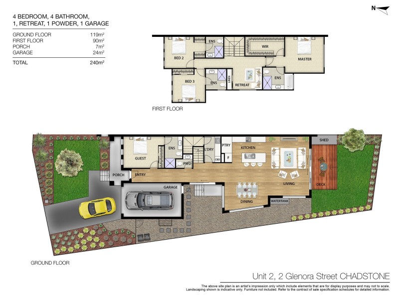 2B Glenora Street, Chadstone VIC 3148 Floorplan