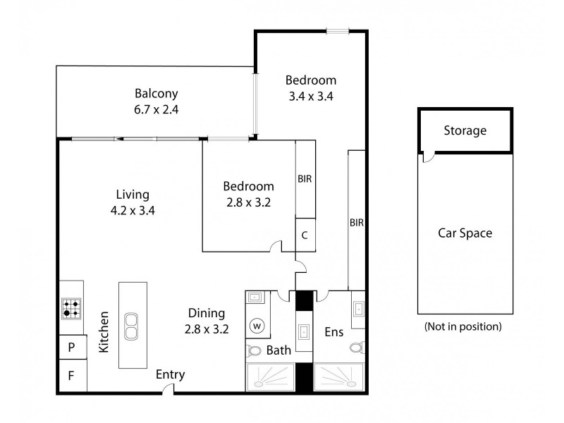 102/32 Warleigh Grove, Brighton VIC 3186 Floorplan