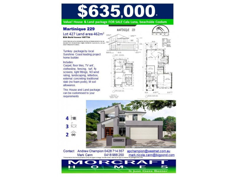 Lot 427 Cala Luna, Coolum Beach QLD 4573