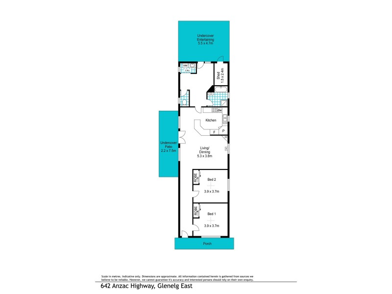 642 Anzac Highway, Glenelg East SA 5045 Floorplan