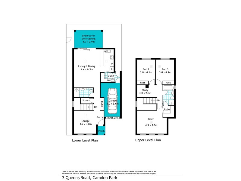 2b Queens Road, Camden Park SA 5038 Floorplan