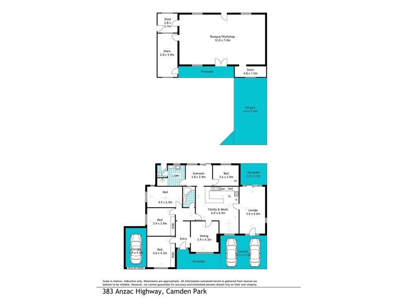 383 Anzac Highway, Camden Park SA 5038 Floorplan