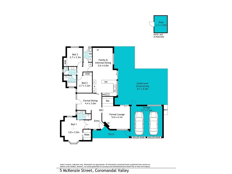 5 McKenzie Street, Coromandel Valley SA 5051 Floorplan