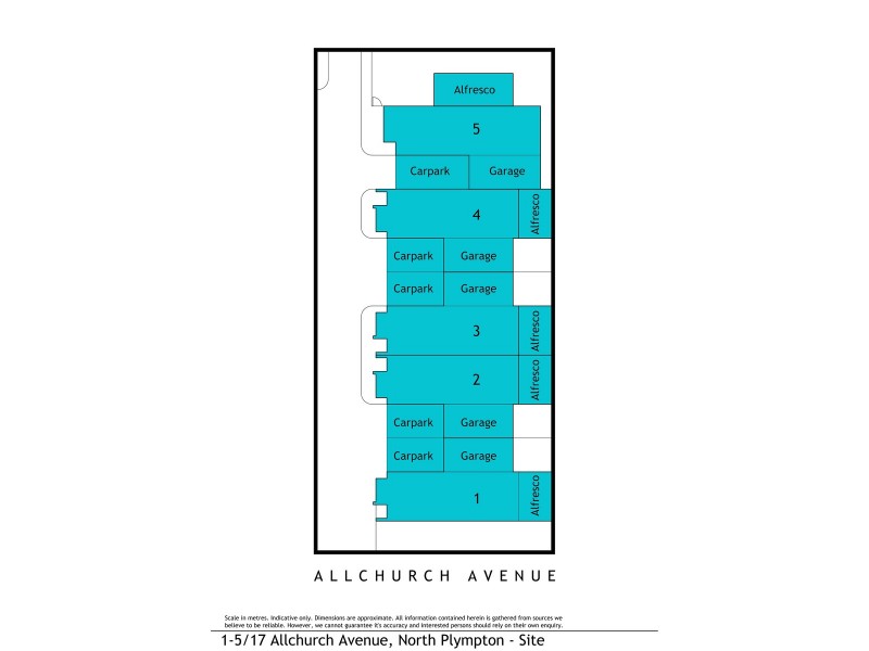 1/17 Allchurch Avenue, North Plympton SA 5037 Floorplan