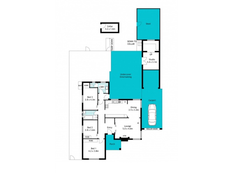 16 Wood Street, Kurralta Park SA 5037 Floorplan