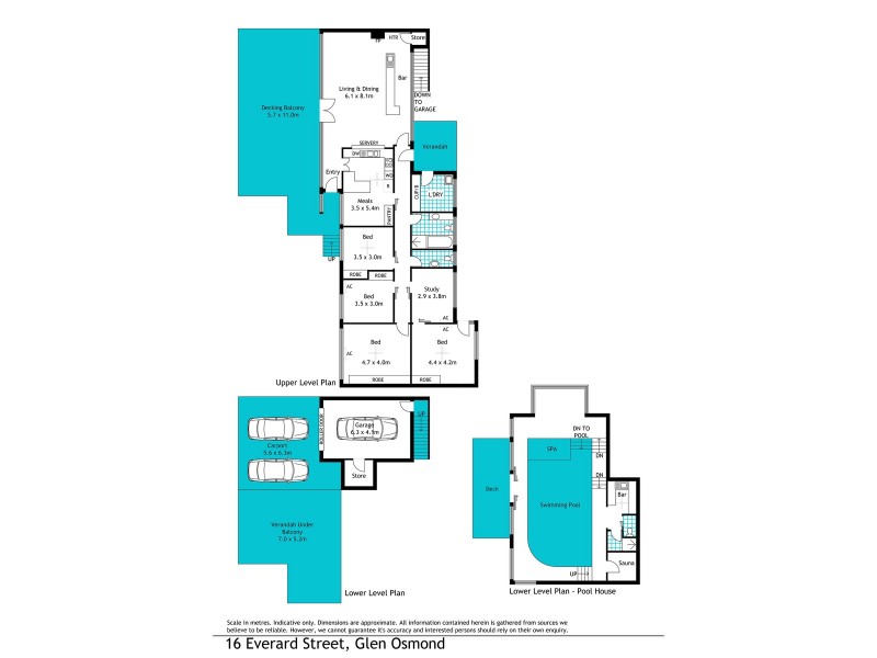 16 Everard Street, Glen Osmond SA 5064 Floorplan