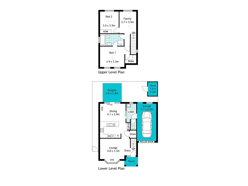 3/11 Daisy Avenue, Mitchell Park SA 5043 Floorplan
