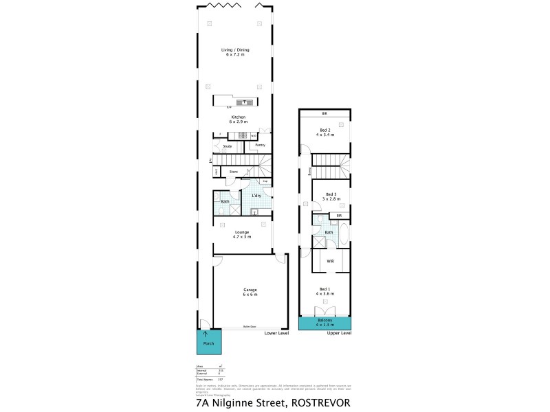 7a Nilginee Street, Rostrevor SA 5073 Floorplan