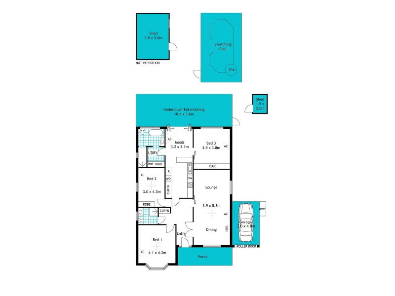 31 Glengyle Terrace, Glandore SA 5037 Floorplan