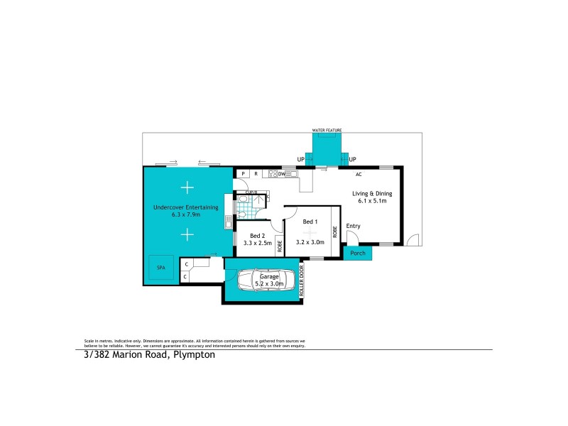 3/382 Marion Road, Plympton SA 5038 Floorplan