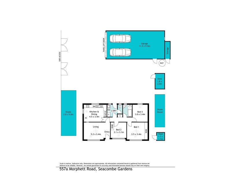 557a Morphett Road, Seacombe Gardens SA 5047 Floorplan