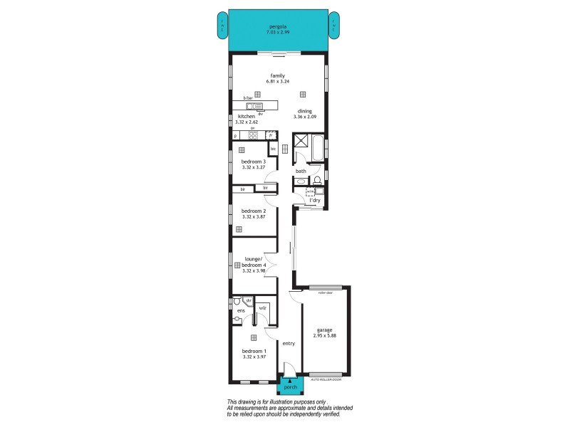 9A London Road, Aberfoyle Park SA 5159 Floorplan