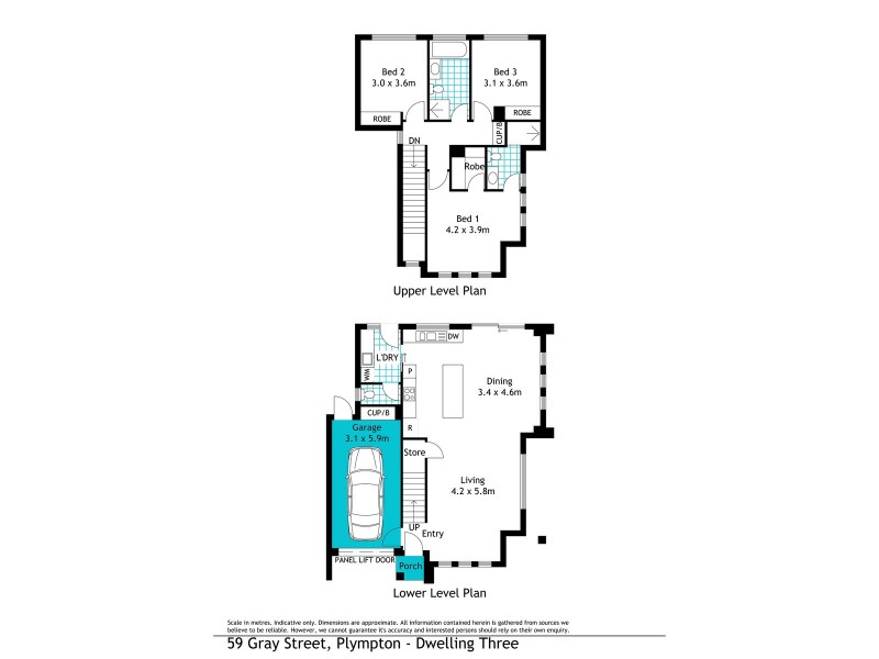 59 Gray Street, Plympton SA 5038 Floorplan