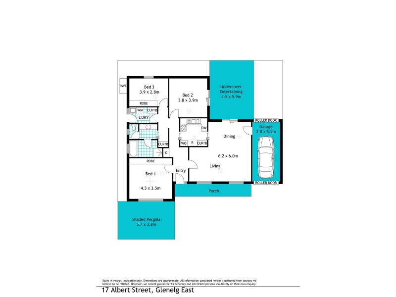 17 Albert Street, Glenelg East SA 5045 Floorplan