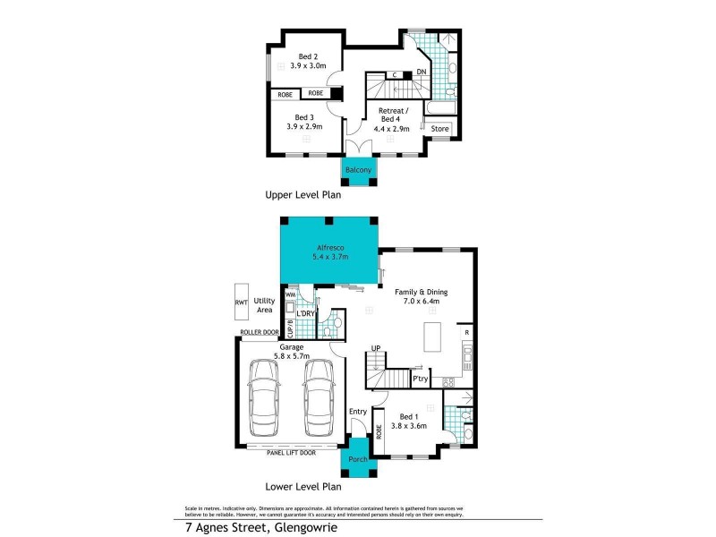 7 Agnes Street, Glengowrie SA 5044 Floorplan