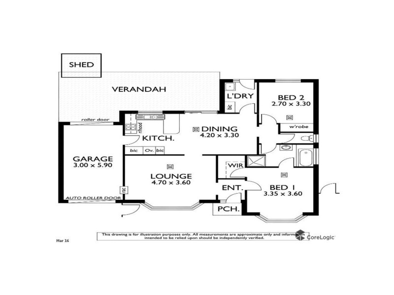 1/70 Crittenden Road, Findon SA 5023 Floorplan