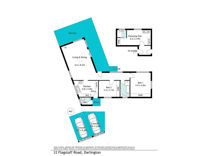 12 Flagstaff Road, Darlington SA 5047 Floorplan