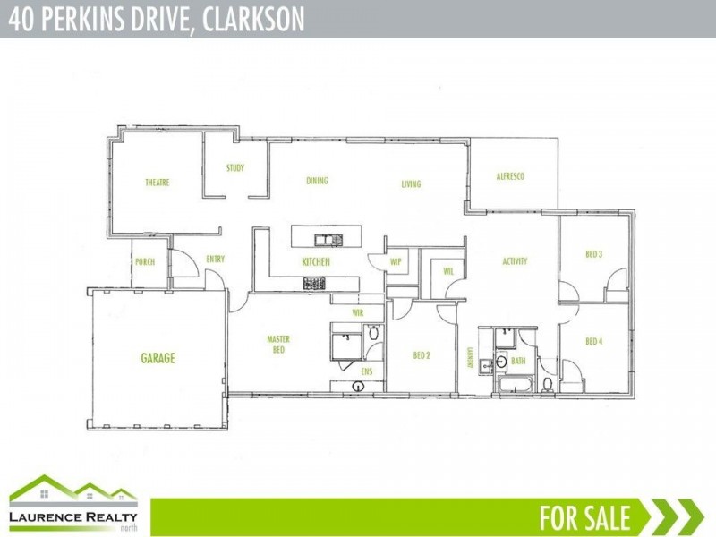 40 Perkins Drive, Clarkson WA 6030 Floorplan