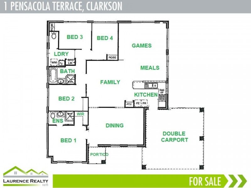 1 Pensacola Terrace, Clarkson WA 6030 Floorplan