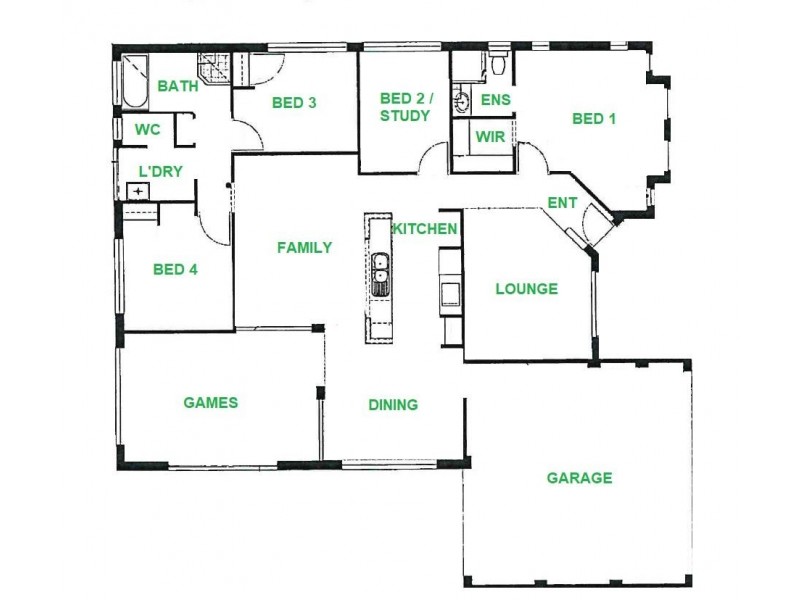 23 Alveley Loop, Butler WA 6036 Floorplan