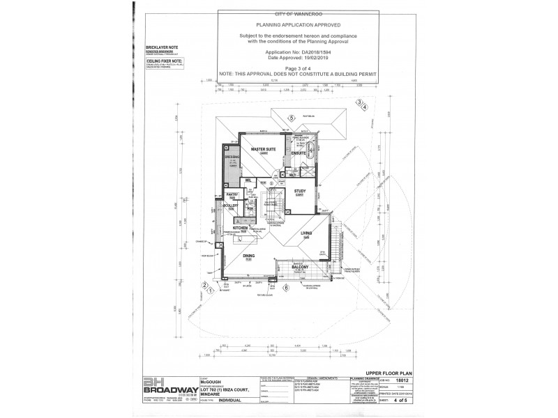 1 Ibiza Court, Mindarie WA 6030 Floorplan