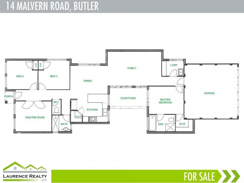 14 Malvern Road, Butler WA 6036 Floorplan