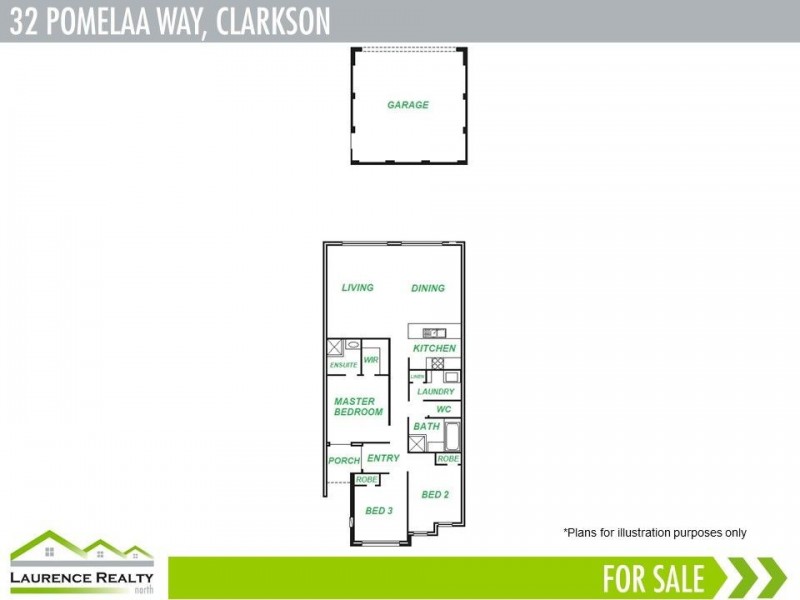 32 Pomelaa Way, Clarkson WA 6030 Floorplan