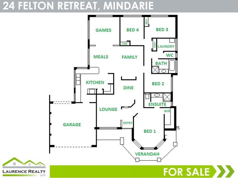24 Felton Retreat, Mindarie WA 6030 Floorplan