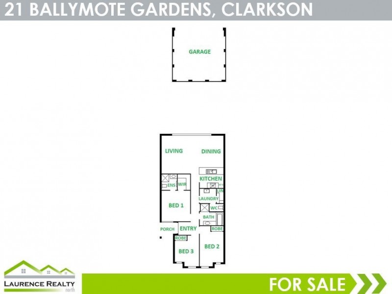 21 Ballymote Gardens, Ridgewood WA 6030 Floorplan