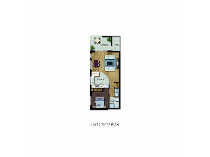 2/213 Acton Avenue, Rivervale WA 6103 Floorplan