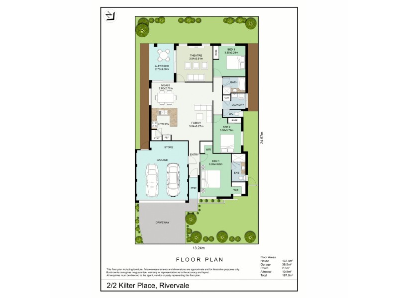 2/2 Kilter Place, Rivervale WA 6103 Floorplan