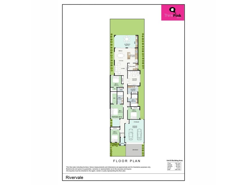 135B Toorak Road, Rivervale WA 6103 Floorplan