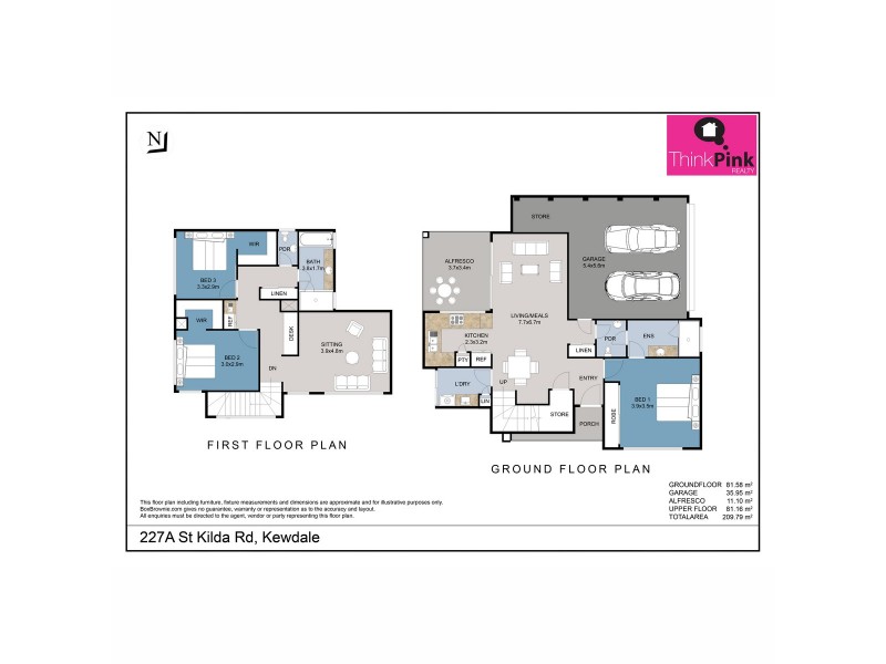 1/227 St Kilda Road, Kewdale WA 6105 Floorplan