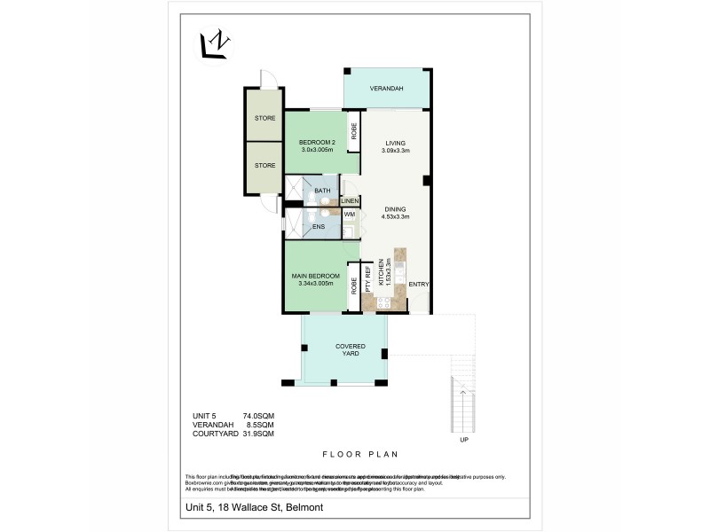 5/18 Wallace Street, Belmont WA 6104 Floorplan