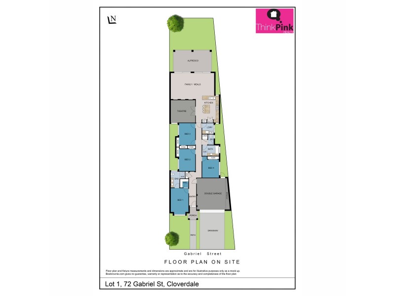 Proposed Lots, 72 Gabriel Street, Cloverdale WA 6105 Floorplan